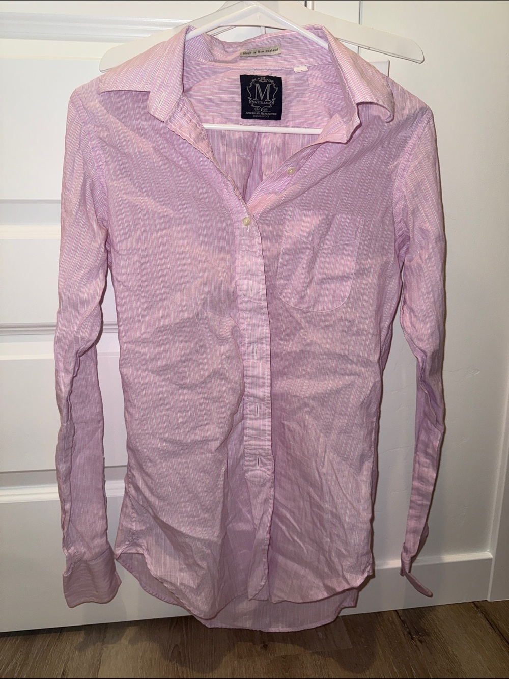 Women’s Light Pink Slim Dress Shirt